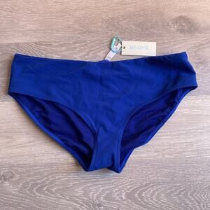 Sea Level blue bikini bottoms size 14 NWT